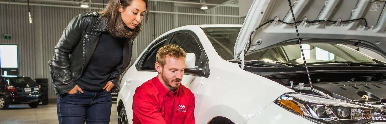 Toyota service and parts support at Newmarket Toyota