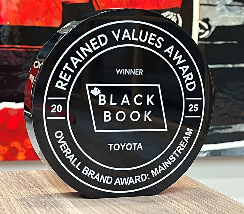 Canadian Black Book Resale Award